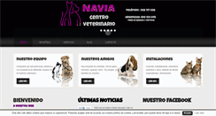 Desktop Screenshot of clinicaveterinarianavia.com